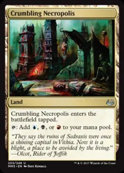 Crumbling Necropolis - Near Mint MTG Modern Masters 2017 - Image 1