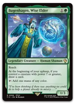 Bugenhagen, Wise Elder #66 (NM) Final Fantasy FIC Magic MTG - Image 1