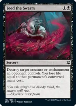 Feed the Swarm - Light Play MTG Zendikar Rising - Image 1