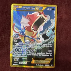 2016 Pokemon Gyarados EX (Secret) 123/122 Breakpoint Holo Card  - Image 1