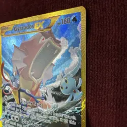 2016 Pokemon Gyarados EX (Secret) 123/122 Breakpoint Holo Card  - Image 4