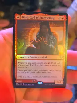 Birgi, God of Storytelling Mtg Kaldheim Foil - Image 1