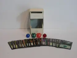 GAMEGENIC Watchtower Deck Box w/45 MTG cards 4 MTG Dice Mythics, Rares, Foil lot - Image 1