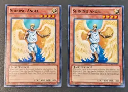 Yugioh TCG - 2x Shining Angel - SDBE-EN018 - NM/LP - Unlimited - Common - 2013 - Image 1