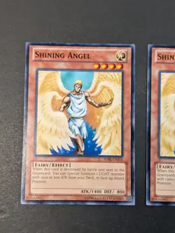 Yugioh TCG - 2x Shining Angel - SDBE-EN018 - NM/LP - Unlimited - Common - 2013 - Image 10