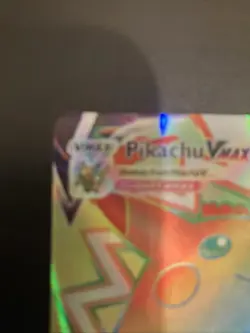 PokÃ©mon Pikachu VMAX Rainbow Rare Card 310 HP Gigantamax Thunderbolt - Image 8