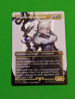 Mtg Magic Borderless Y'shtola, Night's Blessed 207 - Final Fantasy - Image 1