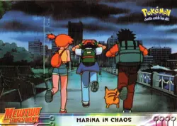 PokÃ©mon Marina in Chaos Card Blue Logo Mewtwo Strikes Back - Image 1