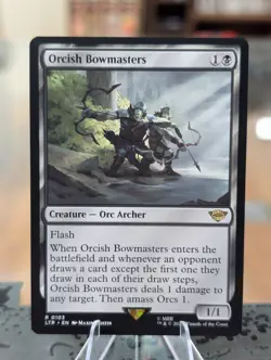 Orcish Bowmasters - The Lord of the Rings (LTR) - MTG Rare #103 | Regular Card - Image 1