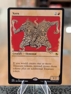 Xorn (Showcase) #322 Regular MTG Adventures in the Forgotten Realms Free Ship! - Image 1