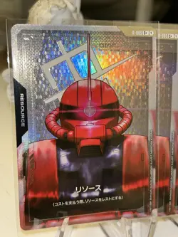 Gundam Card Game Newtype Rising R005 C+ Resource ZAKU II 10 Set  Foil Japanese  - Image 3