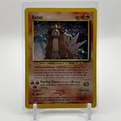 PokÃ©mon Entei Neo Revelation TCG 6/64 Holo Unlimited Rare Card - Image 1