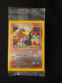 PokÃ©mon TCG Entei Wizards Black Star Promos 34 Holo Promo Sealed Card - Image 1