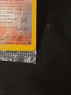 PokÃ©mon TCG Entei Wizards Black Star Promos 34 Holo Promo Sealed Card - Image 7