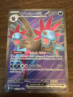 Pokemon Hydreigon ex 161/086 Sv: White Flare Ultra Rare Holo - Image 1
