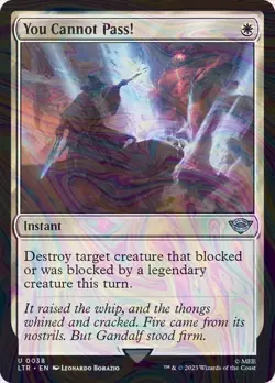 Foil You Cannot Pass! - The Lord of the Rings: Tales of Middle-earth | MTG Card - Image 1