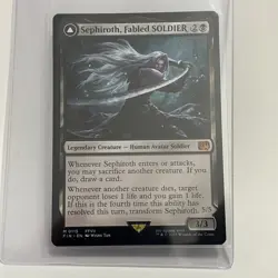 **MTG Sephiroth Fabled Soldier NM ** - Image 1