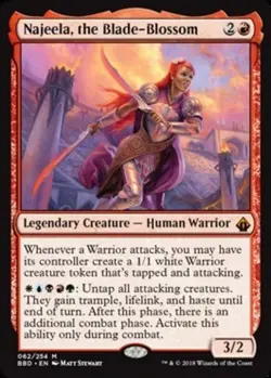 Najeela, the Blade-Blossom Battlebond Regular MTG Card Magic The Gathering - Image 1