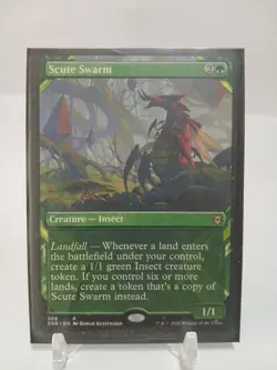 Mtg NM Scute Swarm (Showcase) Zendikar Rising Regular - Image 1