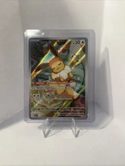 Eevee Prismatic Evolutions Scarlet & Violet Promo Card Holo 173/189 - Image 2