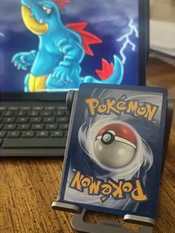 PokÃ©mon TCG Feraligatr Neo Genesis Holo Unlimited Rare Card 4/111 - Image 2