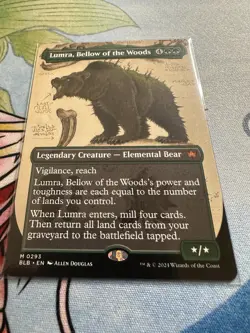 Lumra, Bellow of the Woods (Borderless) MTG Bloomburrow Non-Foil (0293) - Image 2