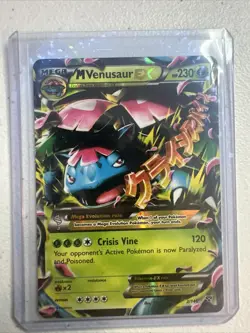 PokÃ©mon TCG Mega M Venusaur EX Holo Ultra Rare Card 2/146 2014 - Image 1