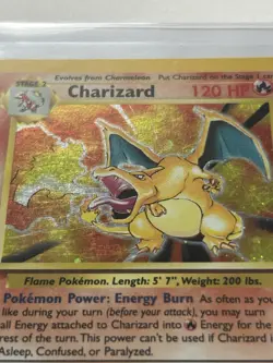 PokÃ©mon TCG Charizard Base Set 2 Holo Unlimited Rare Card 4/130 - Image 4