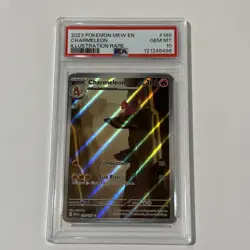 Charmeleon - 2023 PokÃ©mon Mew EN - 151 - Illustration Rare Card 169/165 - PSA 10 - Image 1