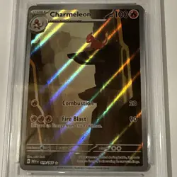 Charmeleon - 2023 PokÃ©mon Mew EN - 151 - Illustration Rare Card 169/165 - PSA 10 - Image 2