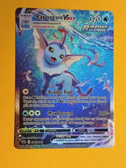 Pokemon Sword & Shield Vaporeon VMAX SWSH 182 Promo Alternative Artwork - Image 4