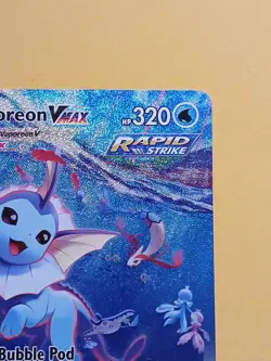 Pokemon Sword & Shield Vaporeon VMAX SWSH 182 Promo Alternative Artwork - Image 7