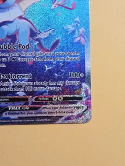 Pokemon Sword & Shield Vaporeon VMAX SWSH 182 Promo Alternative Artwork - Image 9