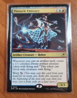 Magic MTG Pinnacle Emissary EOE 0223 Regular Rare - NM condition - Image 1