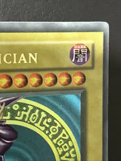 Yu-Gi-Oh Dark Magician Spellcaster Gold Foil Card SDY-006 Yugioh original 1996 - Image 6