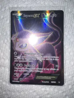 Espeon EX Full Art Holo Pokemon TCG Card 117/122 XY Breakpoint MINT! - Image 1