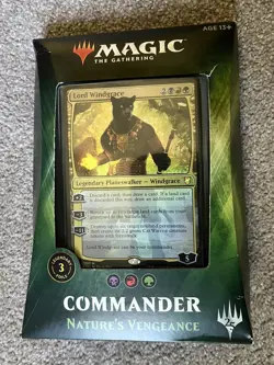 Magic: The Gathering 2018 Commander Deck - Natureâ€™s Vengeance - New Sealed, MTG - Image 1