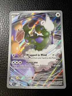 Pokemon Tornadus 210 Sv: Scarlet & Violet White Flare Promo PACK FRESH NM * - Image 1