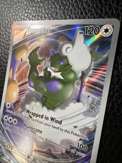 Pokemon Tornadus 210 Sv: Scarlet & Violet White Flare Promo PACK FRESH NM * - Image 2