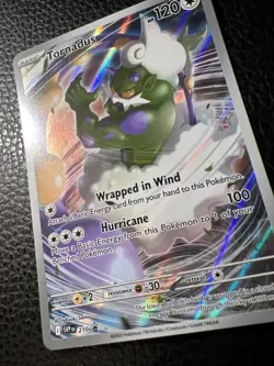 Pokemon Tornadus 210 Sv: Scarlet & Violet White Flare Promo PACK FRESH NM * - Image 3