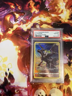 Zekrom TG05/TG30 SWSH09: Pokemon Brilliant Stars Trainer Gallery Holo - PSA 10 - Image 1