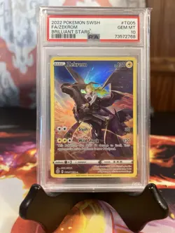 Zekrom TG05/TG30 SWSH09: Pokemon Brilliant Stars Trainer Gallery Holo - PSA 10 - Image 2