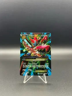 PokÃ©mon TCG XY Breakpoint Ultra Rare M Scizor EX 120/122 Full Art Holo Card NM - Image 1