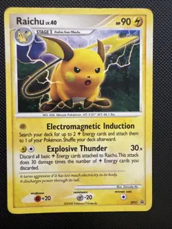 Raichu Lv.40 DP21 Diamond and Pearl Holo Pokemon - Image 1