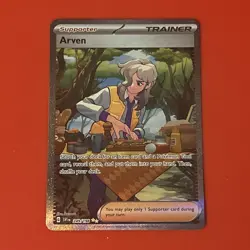 PokÃ©mon TCG Arven 249/198 SV1 Scarlet Violet Base Illustration Rare Card - Image 1