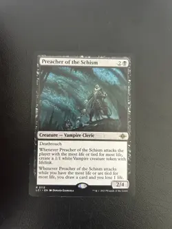 Preacher of the Schism The Lost Caverns of Ixalan Regular Rare Mtg 113 - Image 1