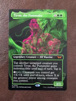 Tyvar, the Pummeler (Showcase) Duskmourn: House of Horror MTG Regular - Image 1