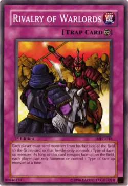Rivalry of Warlords - MFC-048 - Common - 1st Edition NM YuGiOh!  Magicians Force - Image 1