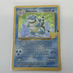 Blastoise 2/102 Celebrations Classic Collection Holo Pokemon TCG LP - Image 1