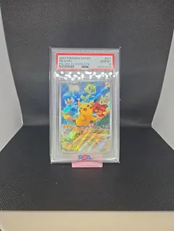 Pikachu Paldea Evolved Black Star Promo Card Scarlet & Violet - Image 1